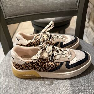 Coach Leopard Women's Sneakers Size 6